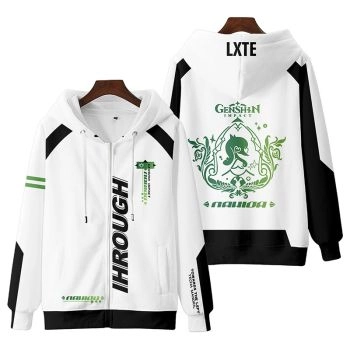 Genuine Genshin Impact Nashida Zip-Up Hoodie