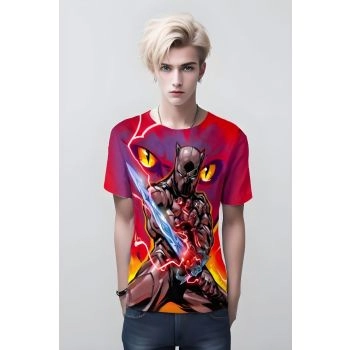 Black Panther X Thundercats Shirt - Red - Legendary Design