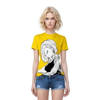 Luminescent Android - Android 18 From Dragon Ball Z Shirt