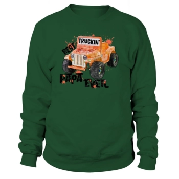 Best Truckin Papa Ever Sublimation Sweatshirt