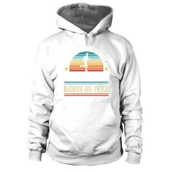 Runner Born 1972 50th Birthday Running Gift Hoodies