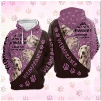 Fashion Purple Dog Pattern Animals Hoodie