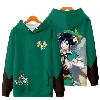 Unique Genshin Impact Venti Hoodie