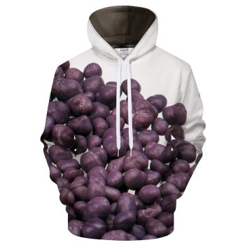 Purple Candy 3D Sweatshirt Hoodie Pullover