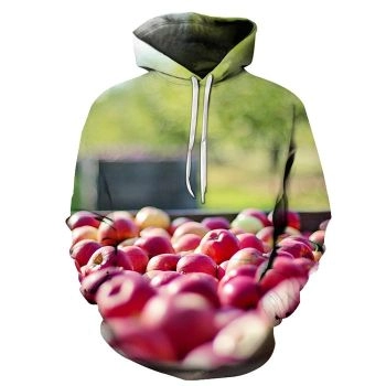 Freshly Picked Apples 3D - Sweatshirt, Hoodie, Pullover