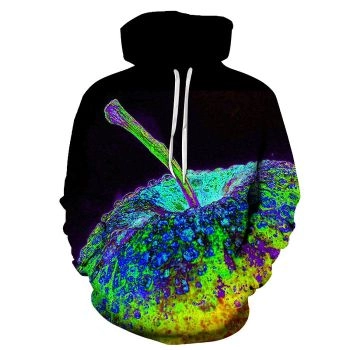 Colorful Apple 3D - Sweatshirt, Hoodie, Pullover