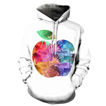 Soulful Apple 3D - Sweatshirt, Hoodie, Pullover