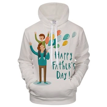 Father's Day Hoodie 3D Sweatshirt Hoodie Pullover