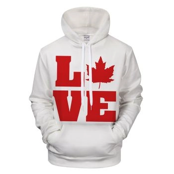 Love A Canadian 3D - Sweatshirt, Hoodie, Pullover