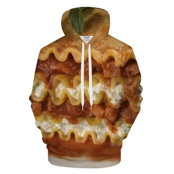 Lasagna Pasta 3D - Sweatshirt, Hoodie, Pullover