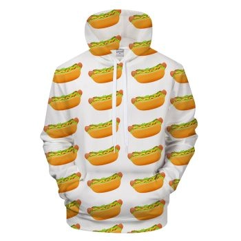 Hot Dogs 3D - Sweatshirt, Hoodie, Pullover