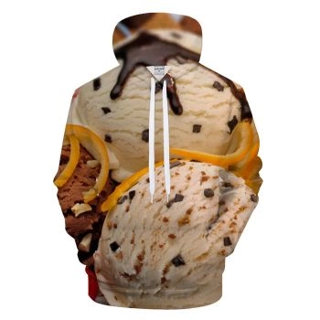 Chocolate Syrup Ice Cream 3D - Sweatshirt, Hoodie, Pullover