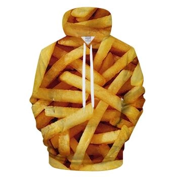 French Fries 3D - Sweatshirt, Hoodie, Pullover