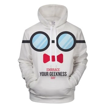 Embrace Your Geekness 3D - Sweatshirt, Hoodie, Pullover