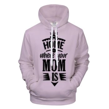 Home Is Mom Lavender 3D - Sweatshirt, Hoodie, Pullover