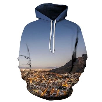 Capetown 3D - Sweatshirt, Hoodie, Pullover