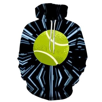 Crazy For Tennis 3D - Sweatshirt, Hoodie, Pullover