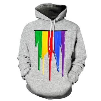 Slipping Paint 3D - Sweatshirt, Hoodie, Pullover