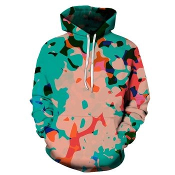 Vibrant Prints 3D - Sweatshirt, Hoodie, Pullover