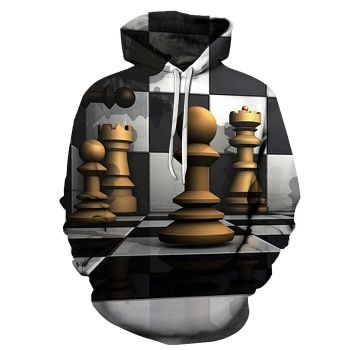 Game Of Chess 3D - Sweatshirt, Hoodie, Pullover