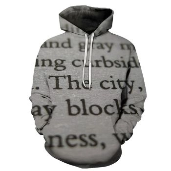 Local Newspaper 3D - Sweatshirt, Hoodie, Pullover