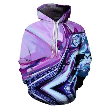 Pink Cadi Painting 3D - Sweatshirt, Hoodie, Pullover