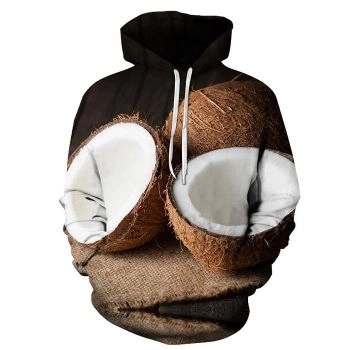 Perfectly Cut Coconut 3D - Sweatshirt, Hoodie, Pullover