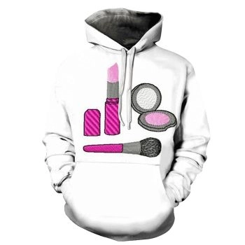 Makeup Girl Power 3D - Sweatshirt, Hoodie, Pullover