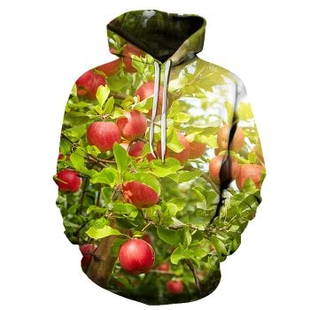 Apple Season 3D - Sweatshirt, Hoodie, Pullover