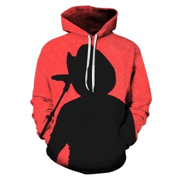 Red Country Music 3D - Sweatshirt, Hoodie, Pullover