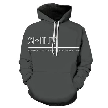 Smile Dentist 3D Hoodie Sweatshirt Pullover