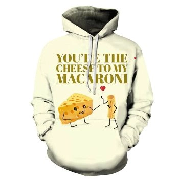 Mac & Cheese Pasta 3D - Sweatshirt, Hoodie, Pullover