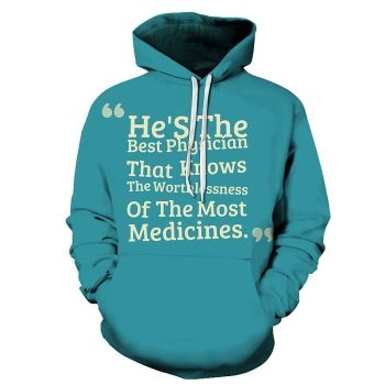 Best Physician Awareness - 3D - Sweatshirt, Hoodie, Pullover