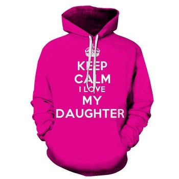 Keep Calm Mother Love 3D - Sweatshirt, Hoodie, Pullover