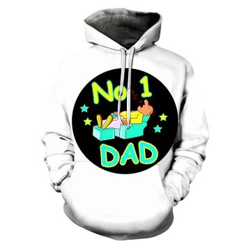 Sleepy Dad 3D - Sweatshirt, Hoodie, Pullover