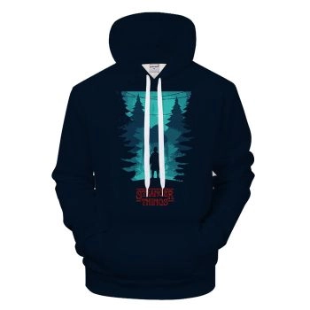 Stranger Things Midnight Green Hoodie