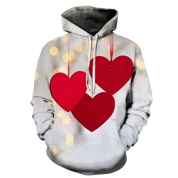 Valentine's Day 3D - Sweatshirt, Hoodie, Pullover