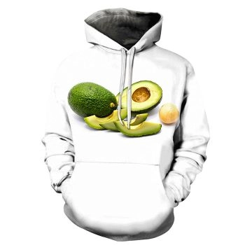 Avacado for health 3D Sweatshirt Hoodie Pullover