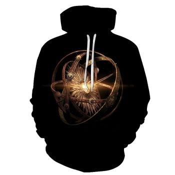 GOT Inspired- The Time Turner - 3D Hoodie Sweatshirt Pullover