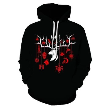 GOT Inspired - Tree of Life- 3D Hoodie Sweatshirt Pullover