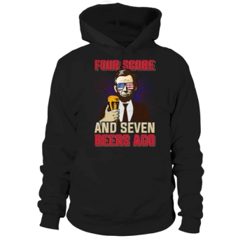 Four score and seven beers ago Hoodies
