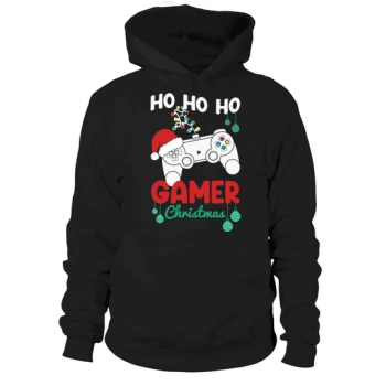 Christmas Gaming Video Game Ho Ho Ho Game Christmas Hoodies