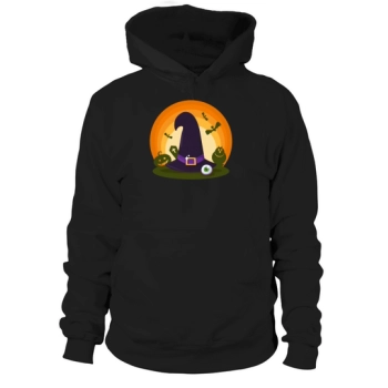 Halloween Witch Hat Hoodies