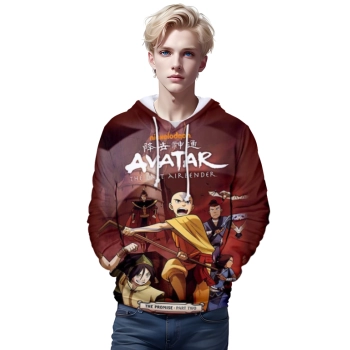 Avatar the Last Airbender Hooded Sweatshirt &#8211; Anime 3D Printed Hoodies