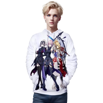 Anime Fate Grand Order Hoodies &#8211; 3D Print Sweatshirts