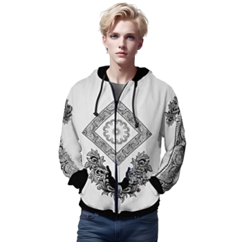 Final Fantasy Hoodie &#8211; 3D Print Long Sleeve Hooded Zipper Jacket
