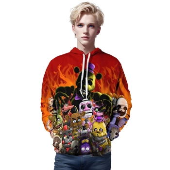 Five Nights at Freddy&#8217;s Hoodies for Kids Teens &#8211; 3D Boys and Girls Pullover Hoodie
