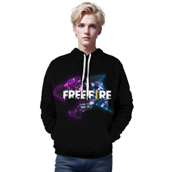 Free Fire Hoodies &#8211; Teens 3D Print Pullover Gaming Hoodie