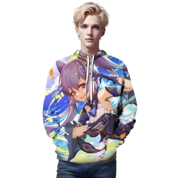 Game Genshin Impact 3D Printed Sweatshirt Hoodie Pullover