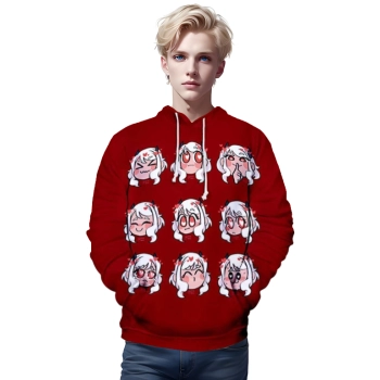 3D Game Helltaker Cute Hoodie Sweatshirt Pullovers
